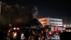 افزایش قربانیان آتش‌سوزی در بیمارستان الحسین در عراق