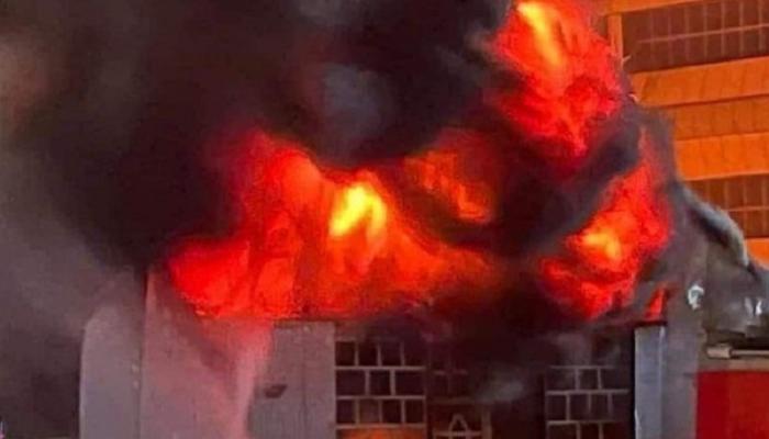 حريق مستشفى الحسين يفجع الشعب العراقي