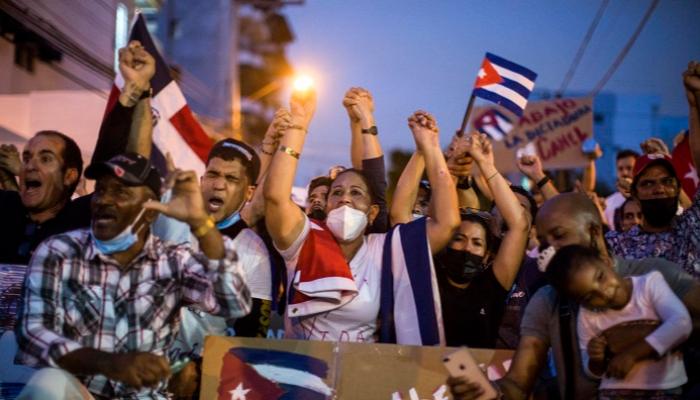 اتساع رقعة المظاهرات في كوبا - أ.ف.ب
