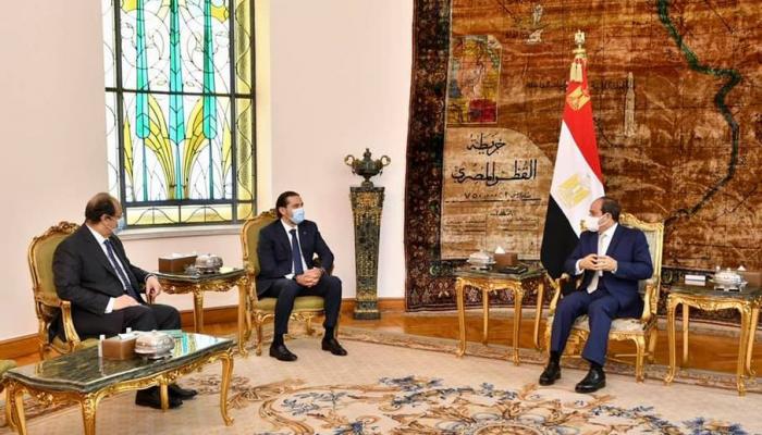 السيسي يستقبل رئيس الوزراء اللبناني