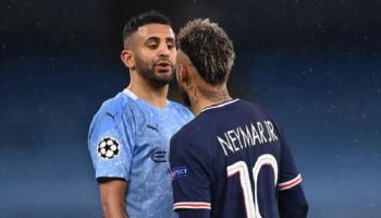 رياض محرز لاعب مانشستر سيتي الإنجليزي