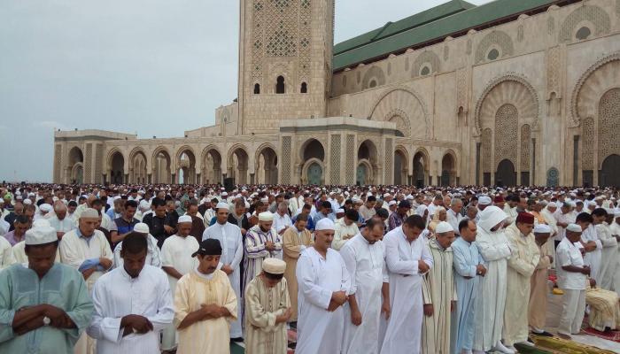 صلاة العيد في المغرب (أرشيفية)
