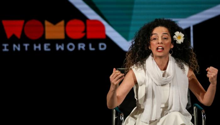 الناشطة الإيرانية مسيح نجاد- رويترز