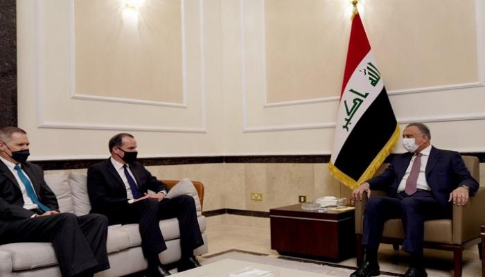 رئيس الوزراء العراقي خلال لقاء المبعوث الأمريكي 
