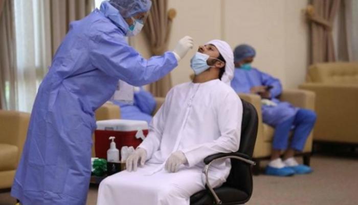 فحص كورونا في الإمارات