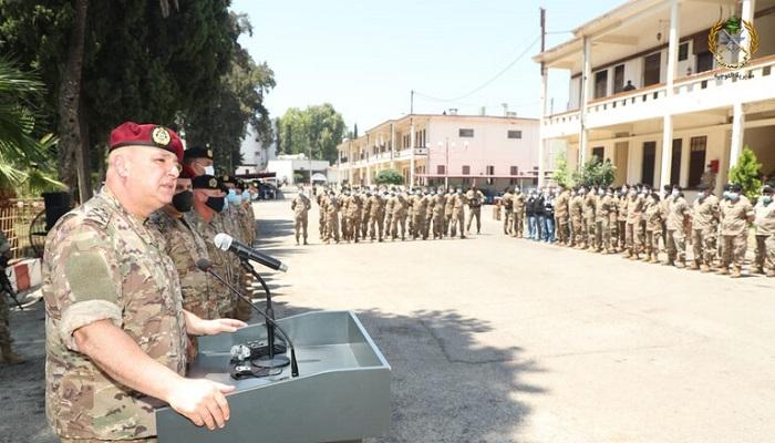 قائد الجيش اللبناني خلال زيارة سابقة لمدينة طرابلس 
