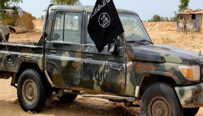إحدى عربات تنظيم داعش الإرهابي (أرشيفية)