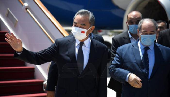وزير الخارجية الصيني يصل إلى دمشق - سانا