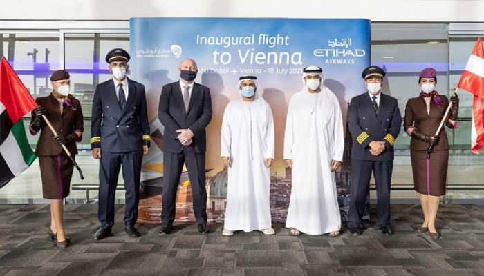 ‎الاتحاد للطيران تطلق أولى رحلاتها إلى فيينا