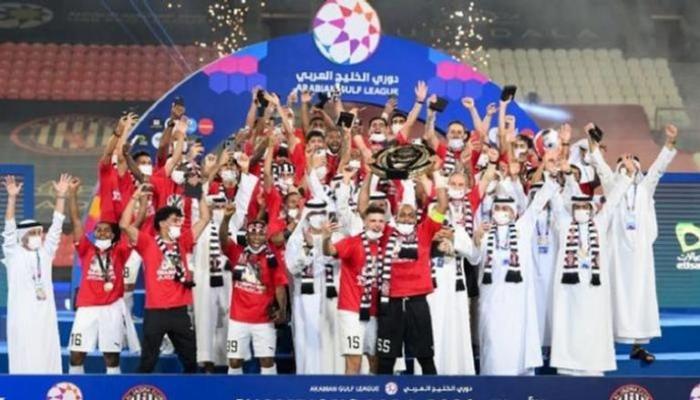 الجزيرة بطل الدوري الإماراتي لموسم 2020-2021