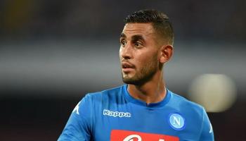 النجم الجزائري فوزي غلام لاعب نابولي
