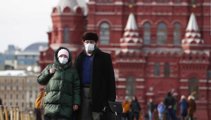 إجمالي إصابات كوفيد-19 في روسيا تتجاوز 6 ملايين