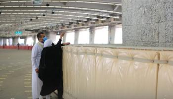 حجاج بيت الله الحرام يستقبلون أول أيام التشريق