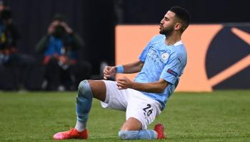 رياض محرز لاعب مانشستر سيتي الإنجليزي