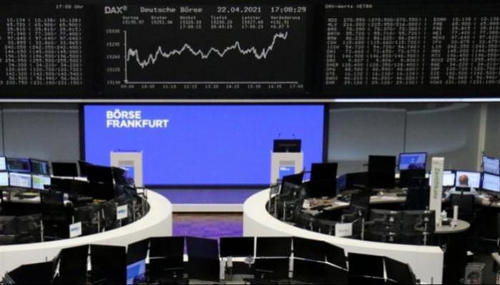مؤشر أسعار الأسهم الألمانية DAX في بورصة فرانكفورت بألمانيا - رويترز