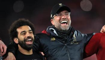 محمد صلاح ويورجن كلوب في ليفربول