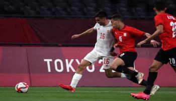 منتخب مصر ضد إسبانيا في أولمبياد طوكيو