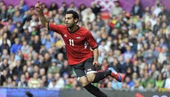 محمد صلاح يحتفل بالتسجيل في بيلاروسيا في 2012