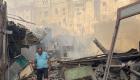 صور: انفجار سوق الزاوية.. دمار يغير ملامح أبرز معالم غزة التاريخية