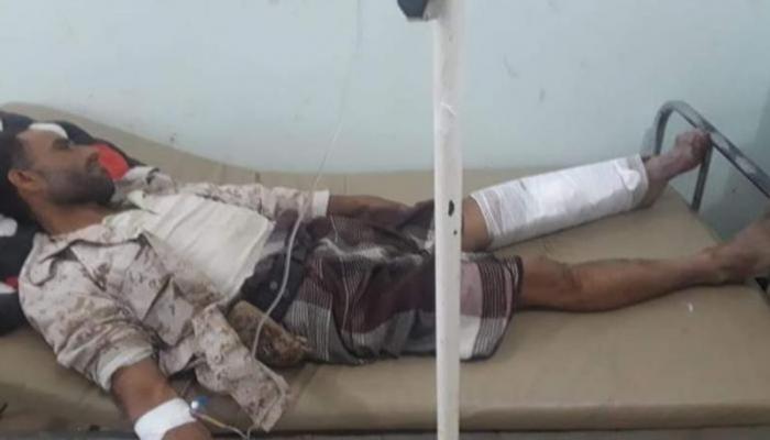 أحد ضحايا المليشيا الإرهابية بتعز - أرشيفية