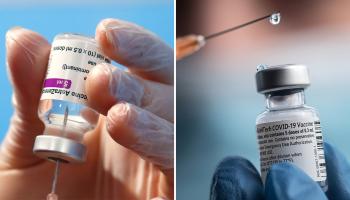 مزيج لقاح أسترازينيكا وفايزر يزيد الأجسام المضادة 6 مرات