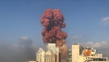انفجار مرفأ بيروت - أرشيفية