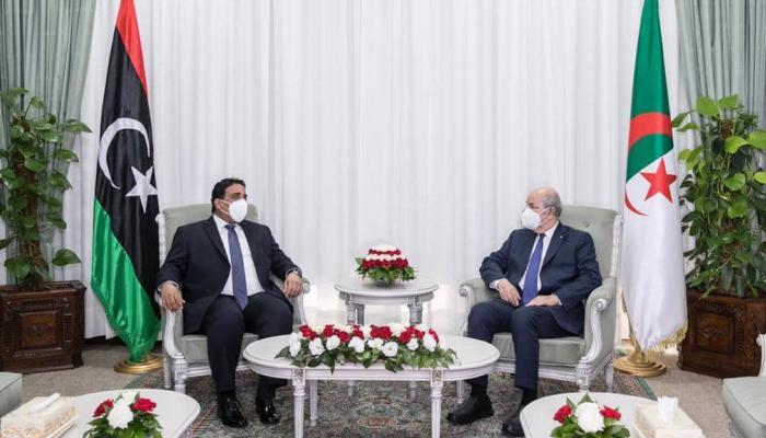 محمد المنفي وعبد المجيد تبون