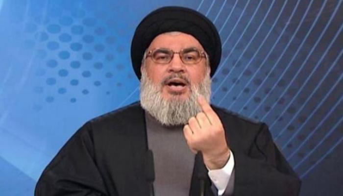 حسن نصر الله زعيم مليشيا "حزب الله" في لبنان