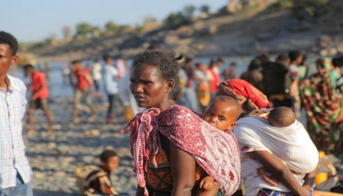 نازحون من إقليم تجراي في إثيوبيا- أرشيفية
