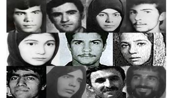صورة أرشيفية لعدد من المعتقلين الذين قتلوا على يد لجان الموت