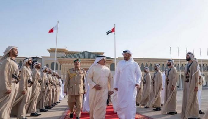 الشيخ محمد بن زايد آل نهيان وملك البحرين- أرشيفية