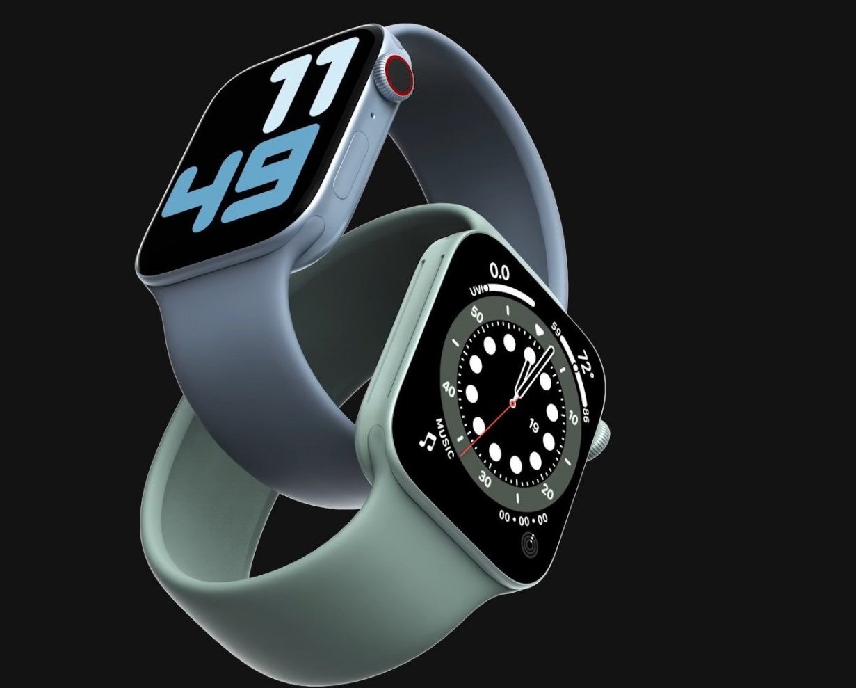 يظهر ندوة من حين اخر  تسريب يكشف تصميم ساعة أبل الجديدة Apple Watch Series 7