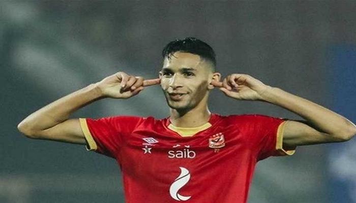 بدر بانون لاعب الأهلي المصري