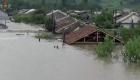 Corée du nord les inondations submergent des maisons, des milliers d'évacués