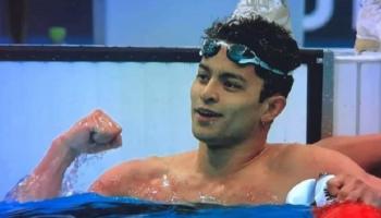 السباح اليمني مختار اليماني في أولمبياد طوكيو