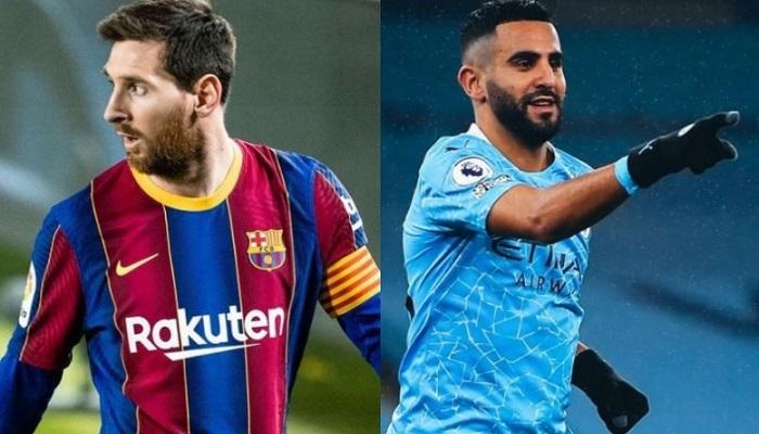 بصورة رياض محرز فرناندينيو الصغير يتحدى ليونيل ميسي