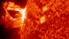 الانفجار الشمسي وعلاقته بارتفاع درجة حرارة الأرض