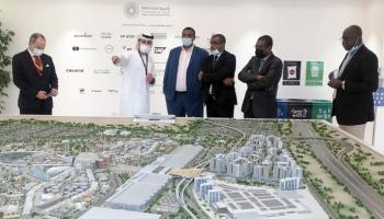 وفد سوداني يطلع على سير الأعمال بجناح بلاده بإكسبو 2020 دبي
