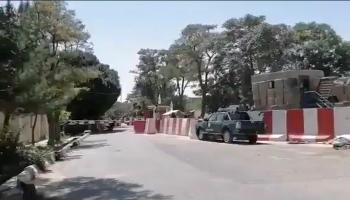 تمركزات أمنية سيطرت عليها طالبان