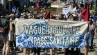 France Cinquième samedi  de mobilisations contre  pass sanitaire