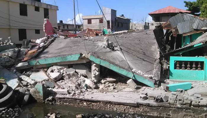 جانب من الآثار المدمرة لزلزال هايتي