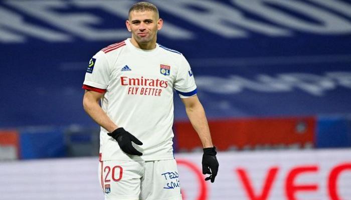 إسلام سليماني لاعب ليون الفرنسي