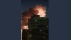 بالفيديو.. حريق هائل يضرب محطة كهرباء في بيروت