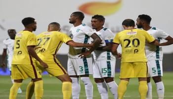 الأهلي ضد الحزم في الدوري السعودي