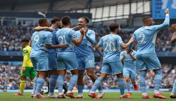 فرحة مانشستر سيتي