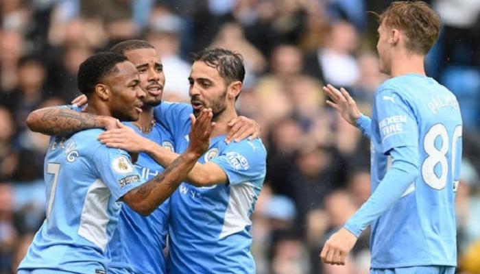 مانشستر سيتي ضد نورويتش في الدوري الإنجليزي