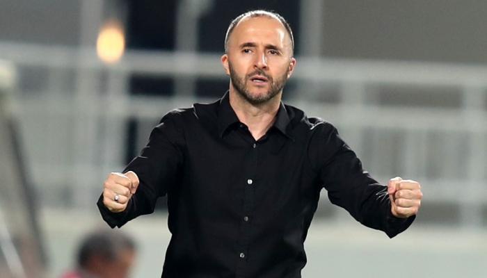 جمال بلماضي مدرب منتخب الجزائر