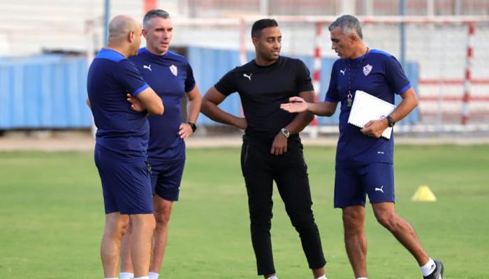 الجهاز الفني لفريق الزمالك