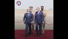Mısır Cumhurbaşkanı, Bağdat Komşu Ülkeler Konferansı'na katılmak için Irak'a geldi