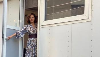 الفنانة ياسمين رئيس من كواليس المسلسل